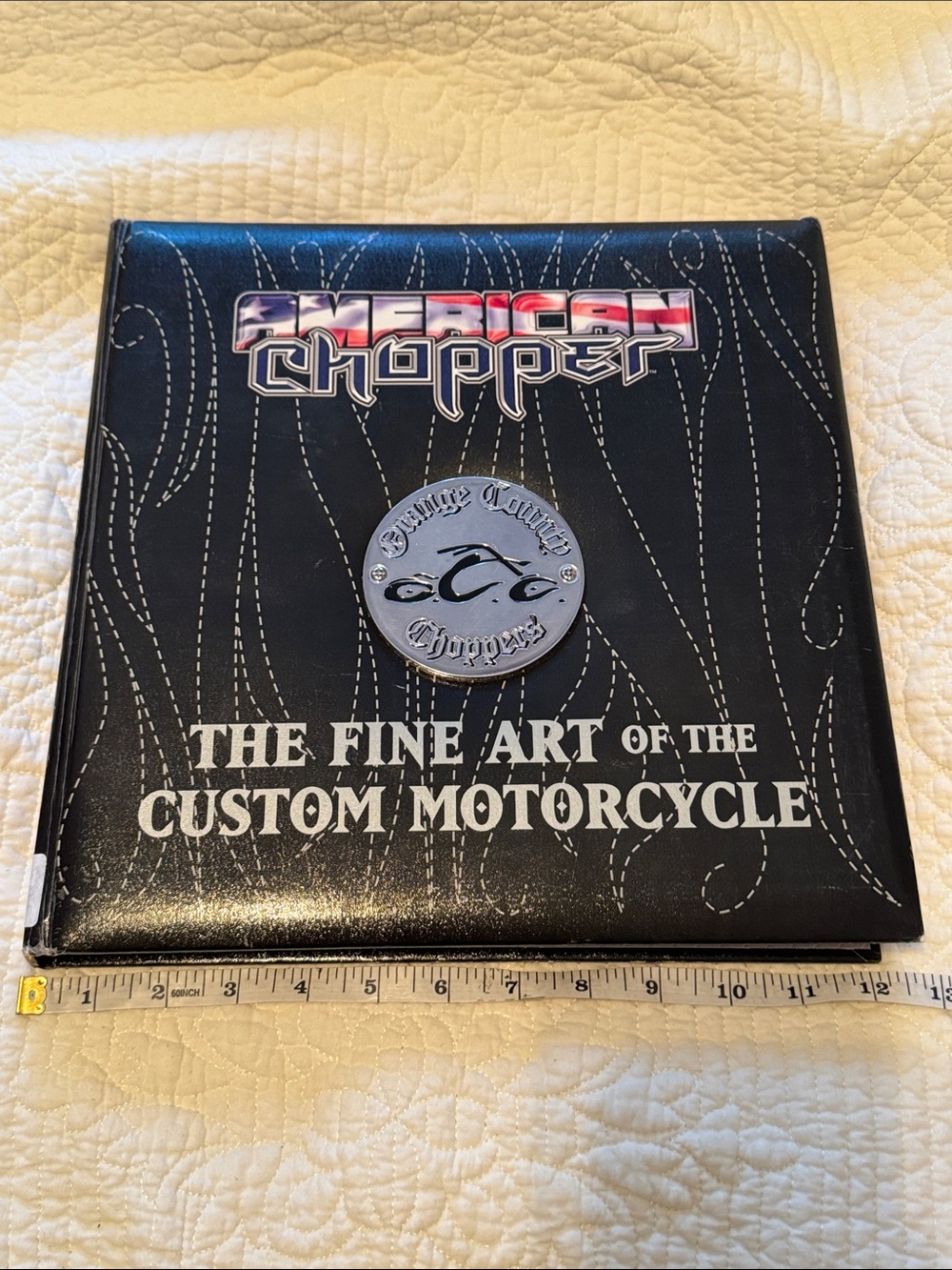 Black Hardcover Art Book - The Fine Art of the Custom Motorcycle